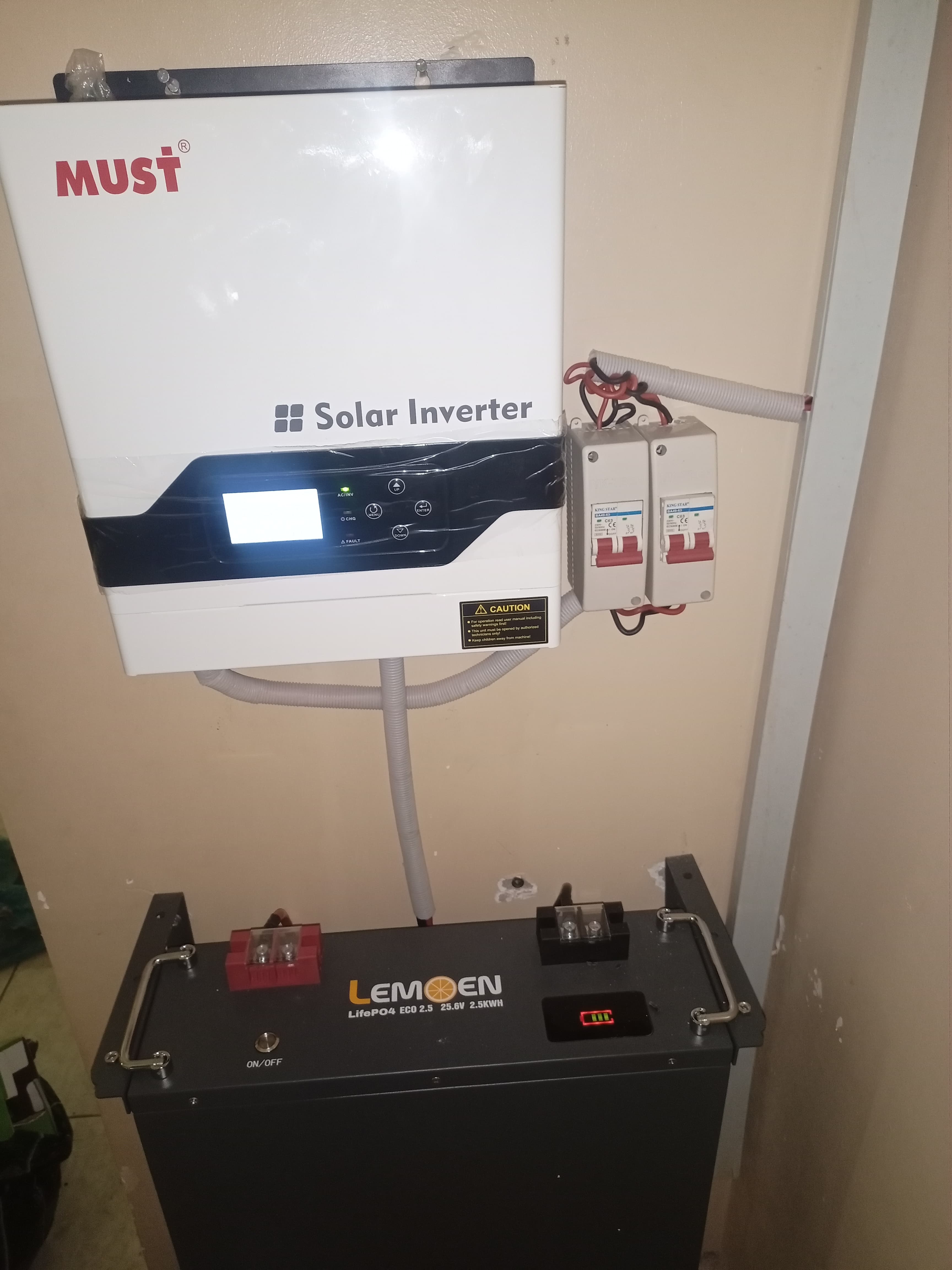 3.5kVA / 24V Lithium Backup System